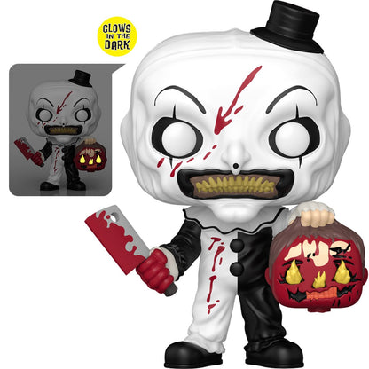 Terrifier Art with Steves Head Glow-in-the-Dark Funko Pop! Vinyl Figure #2169