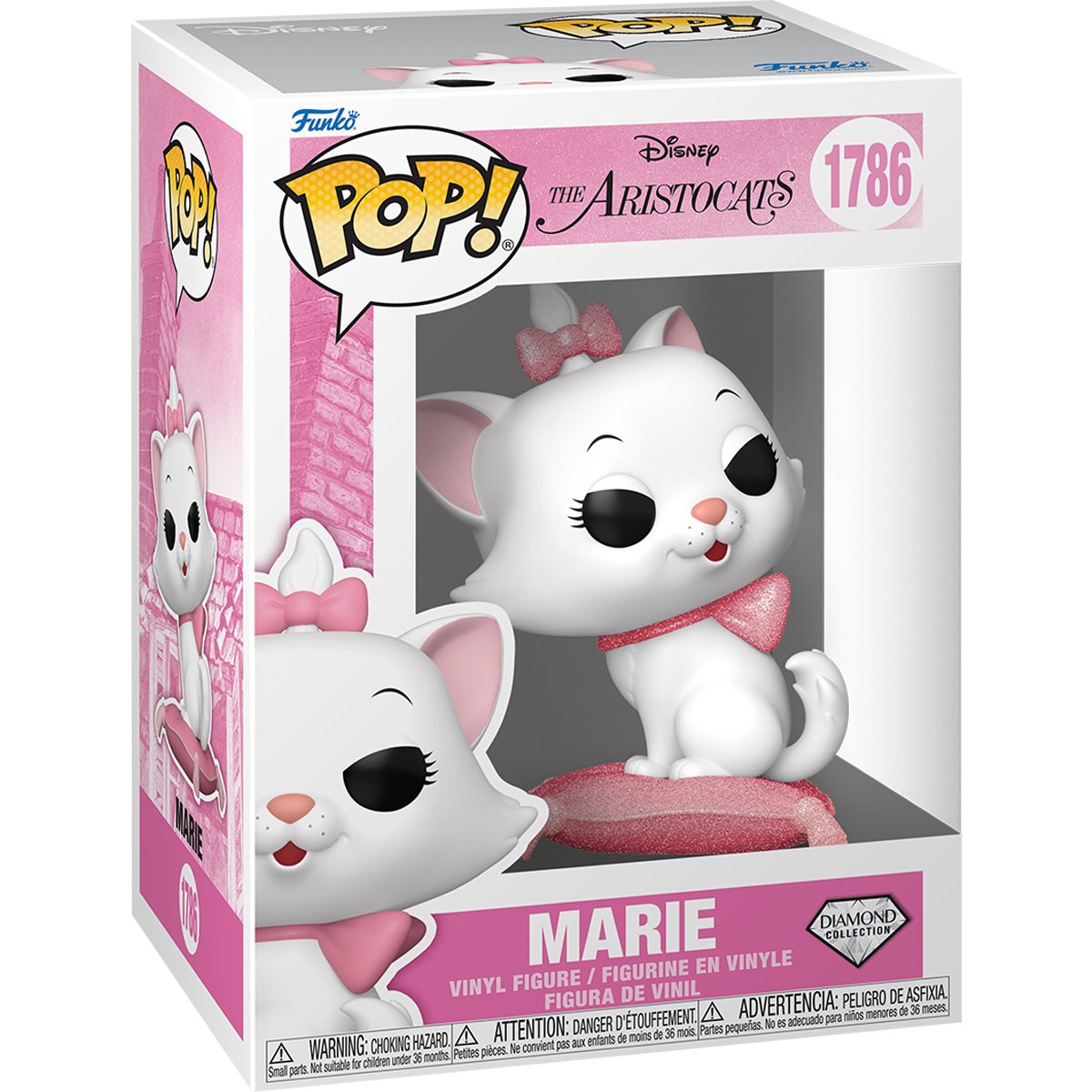 The Aristocats Marie Glitter Funko Pop! Vinyl Figure #1786