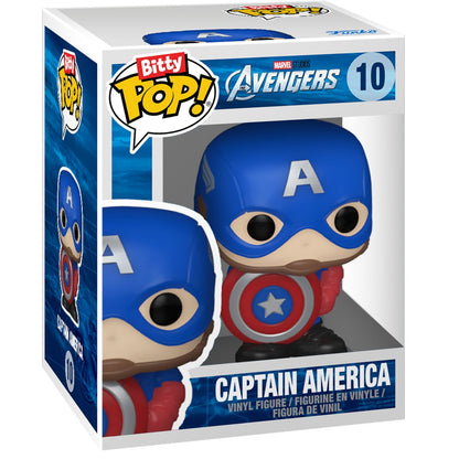 The Avengers The Infinity Saga Captain America and Hulk Funko Bitty Pop! Mini-Figure 2-Pack - Image 3