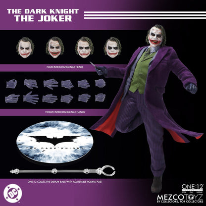 The Dark Knight Joker One:12 Collective Action Figure - Image 2