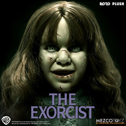 The Exorcist Regan MacNeil Mezco Designer Series 18-Inch Roto Plush Doll - Image 3