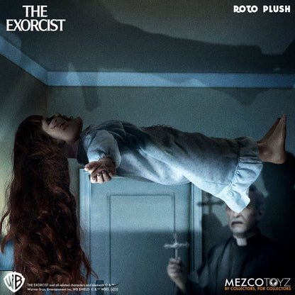 The Exorcist Regan MacNeil Mezco Designer Series 18-Inch Roto Plush Doll - Image 4