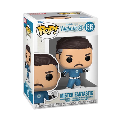 The Fantastic Four: First Steps Mister Fantastic Funko Pop! Vinyl Figure #1515 - Image 2