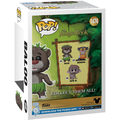 The Jungle Book Baloo Funko Pop! Vinyl Figure #1474 - Image 3