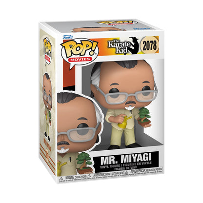 The Karate Kid Mr. Miyagi with Bonsai Tree Funko Pop! Vinyl Figure #2078 - Image 2