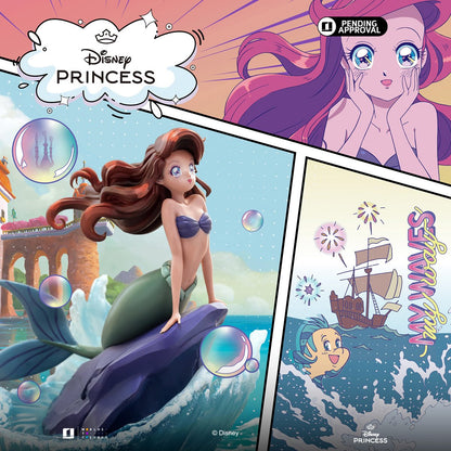 The Little Mermaid Ariel Anime Princess PVC Statue - Image 7