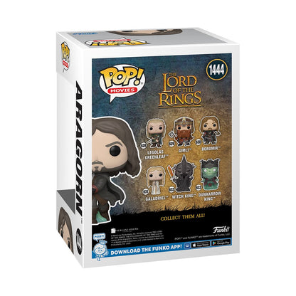 The Lord of the Rings Aragorn (Army of the Dead) Glow-in-the-Dark Funko Pop! Vinyl Figure #1444 - Specialty Series - Image 5