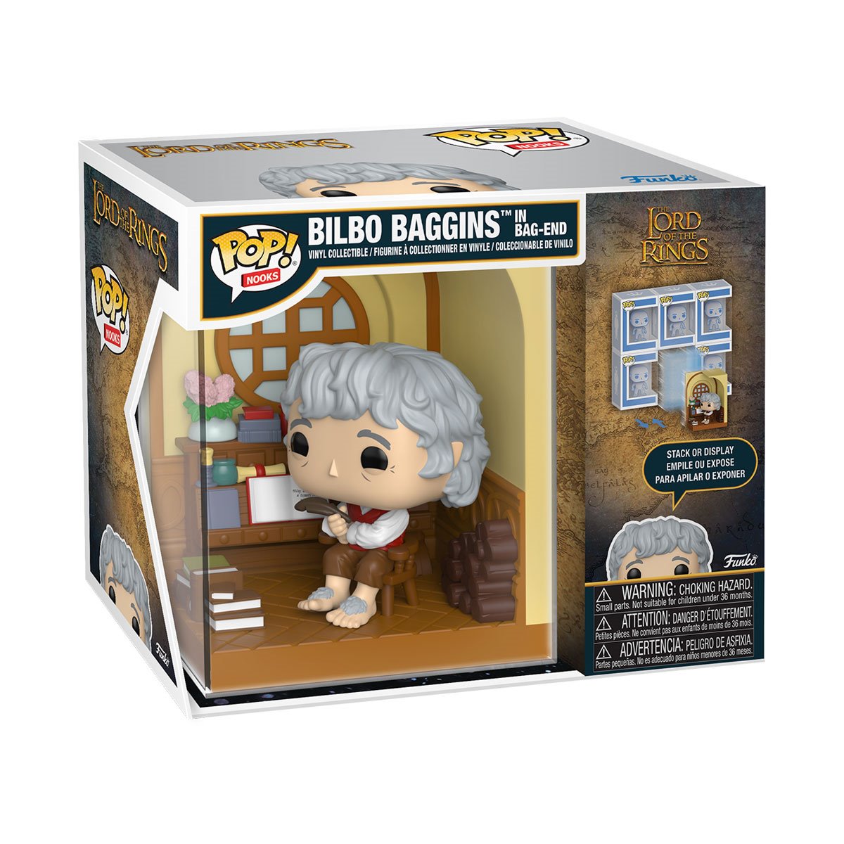 The Lord of the Rings Bilbo Baggins Funko Pop! Nook Figure