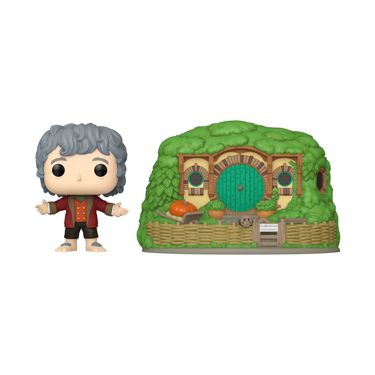 The Lord of the Rings Bilbo Baggins with Bag-End Pop! Town #39 - Image 2