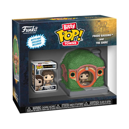The Lord of the Rings Frodo Baggins and The Shire Funko Bitty Pop! Town - Image 3