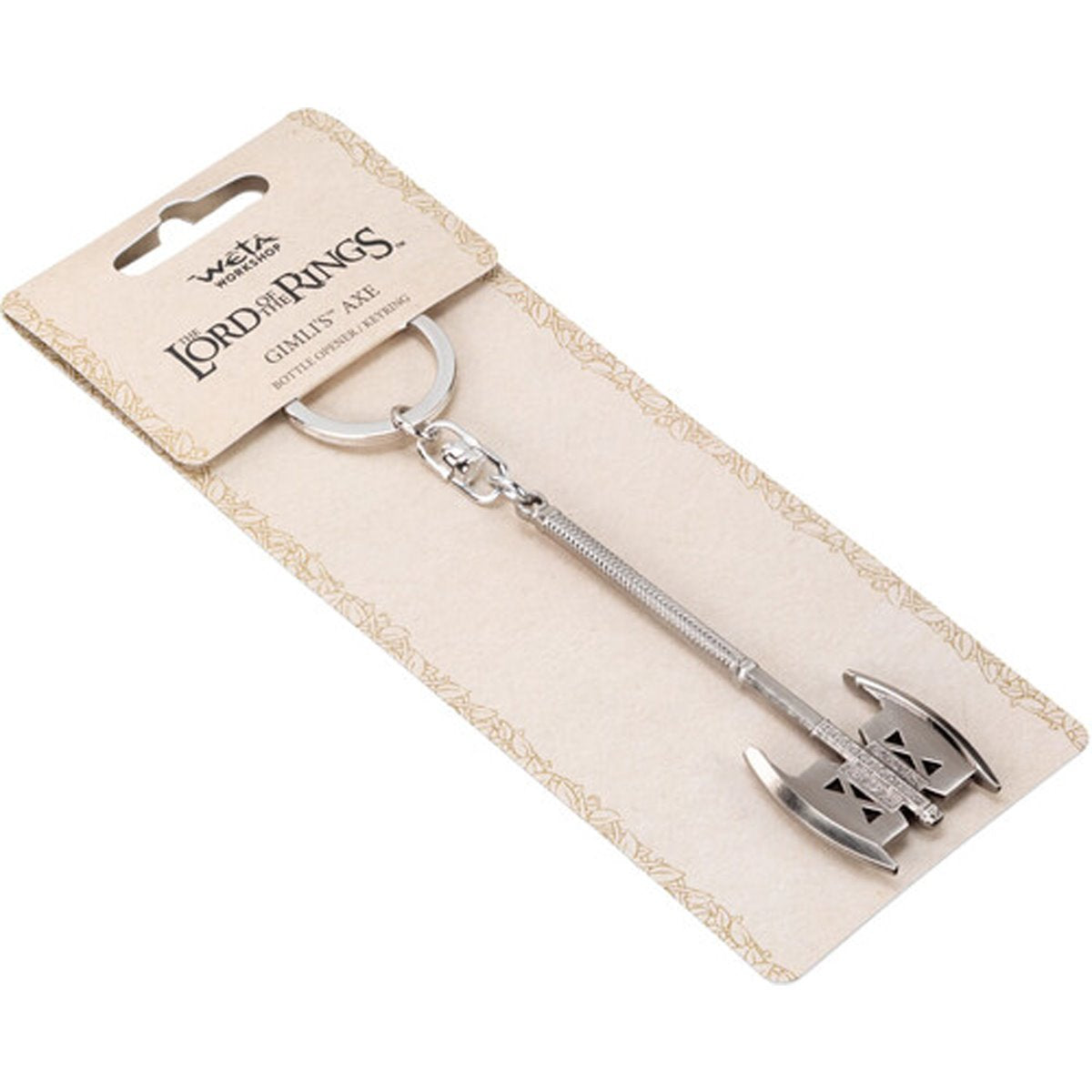 The Lord of the Rings Trilogy Gimli's Axe Bottle Opener Key Chain - Image 2