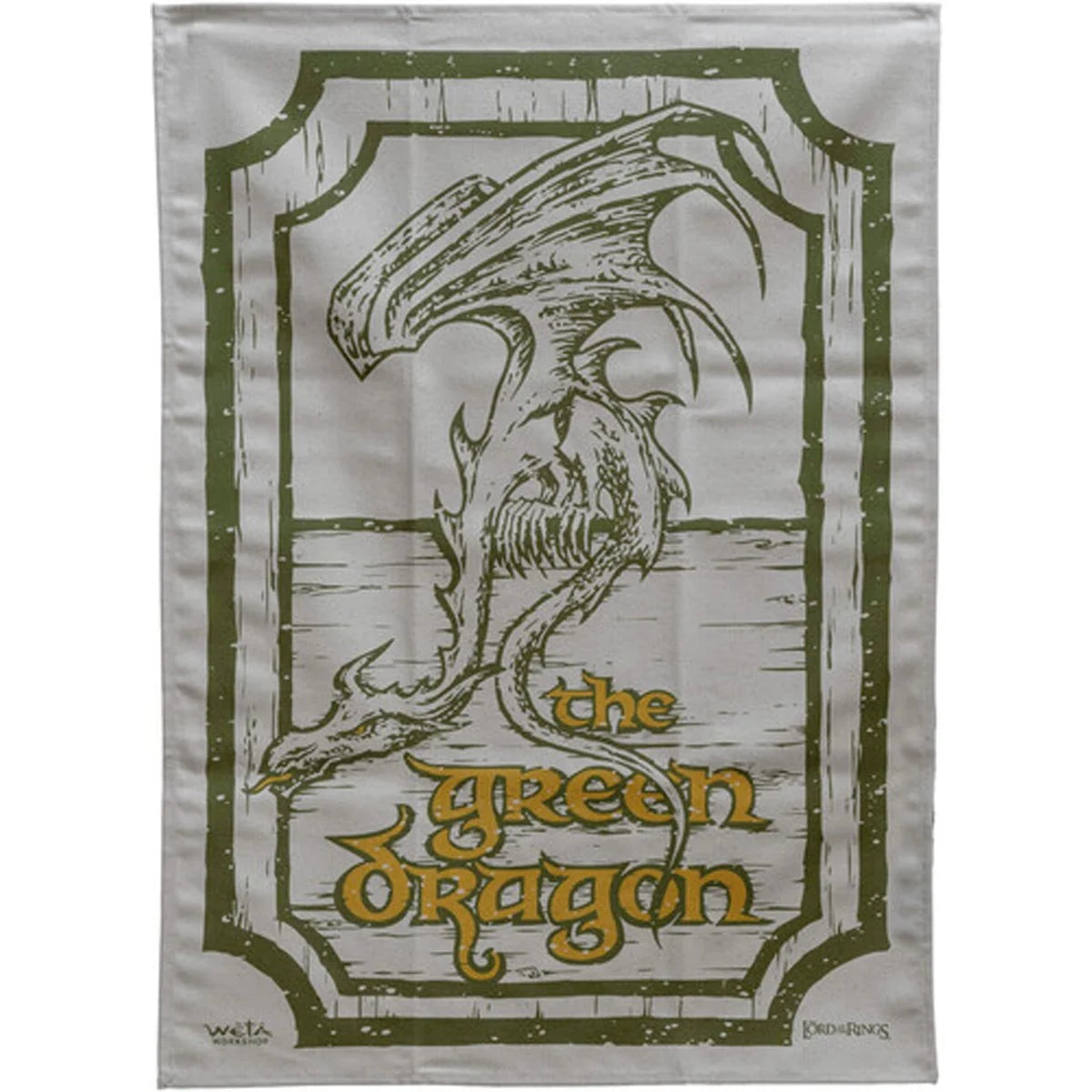 The Lord of the Rings Trilogy Green Dragon and Prancing Pony Tea Towel 2-Pack - Image 3