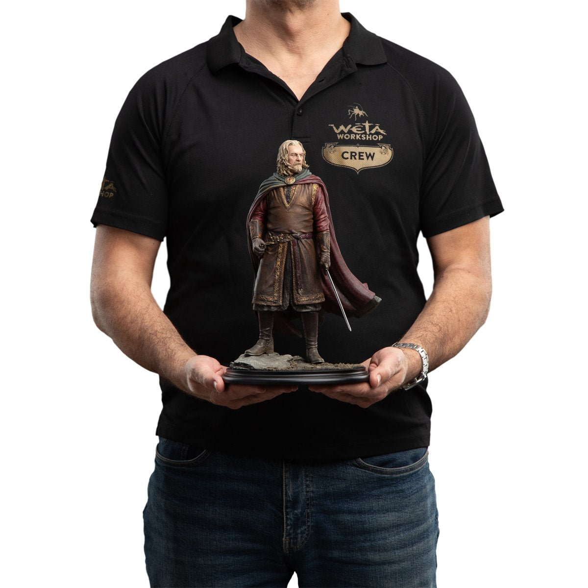 The Lord of the Rings Trilogy King Theoden Classic Series 1:6 Scale Statue - Image 3