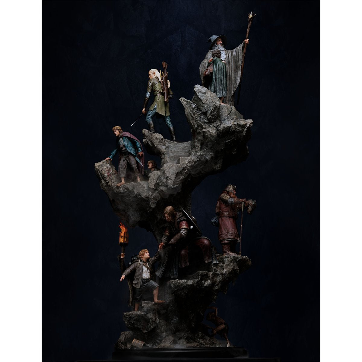 The Lord of the Rings Trilogy Masters Collection The Fellowship of the Ring Limited Edition Statue - Image 2