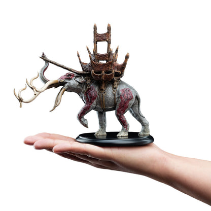 The Lord of the Rings Trilogy Mumak in Battle Miniature Statue - Image 3