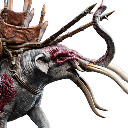 The Lord of the Rings Trilogy Mumak in Battle Miniature Statue