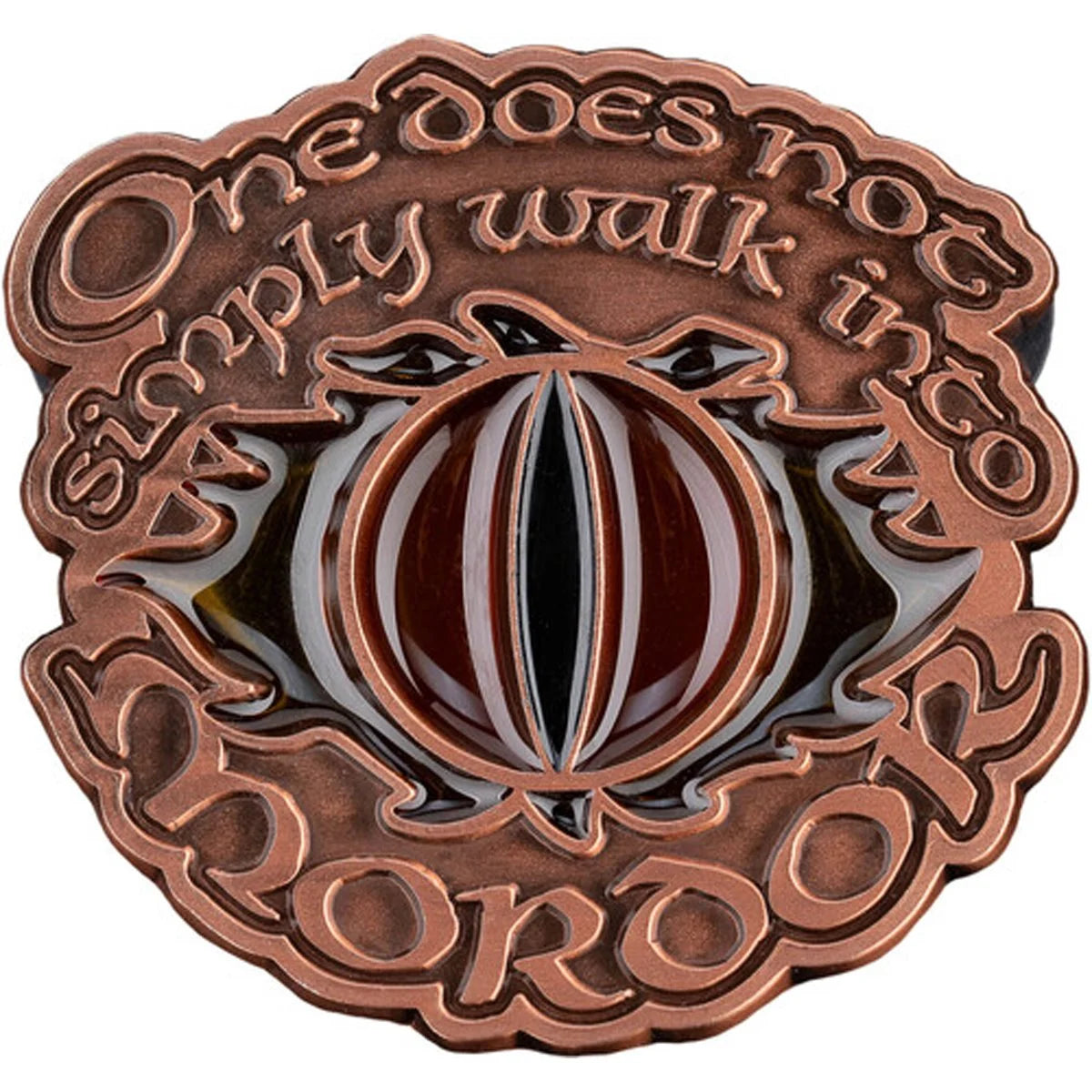 The Lord of the Rings Trilogy One Does Not Simply Walk Into Mordor Enamel Pin - Image 2