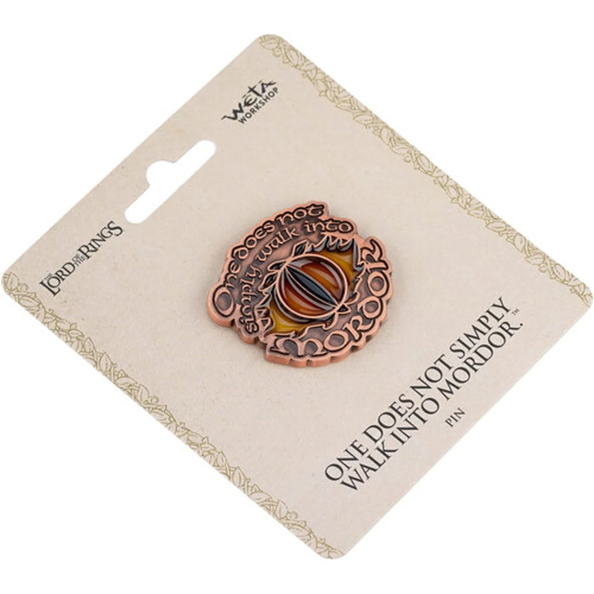 The Lord of the Rings Trilogy One Does Not Simply Walk Into Mordor Enamel Pin - Image 3