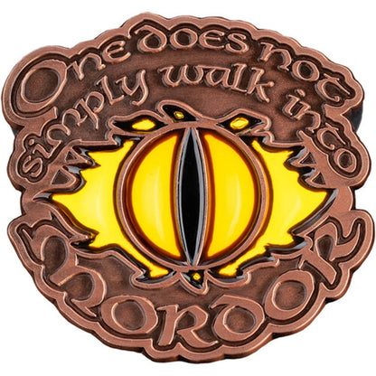 The Lord of the Rings Trilogy One Does Not Simply Walk Into Mordor Enamel Pin