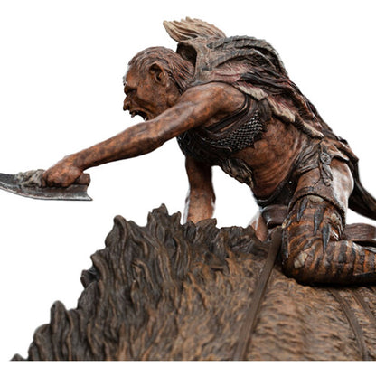 The Lord of the Rings Trilogy Sharku on Warg Miniature Polystone Statue - Image 3