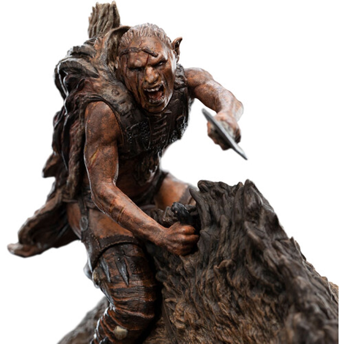 The Lord of the Rings Trilogy Sharku on Warg Miniature Polystone Statue - Image 4