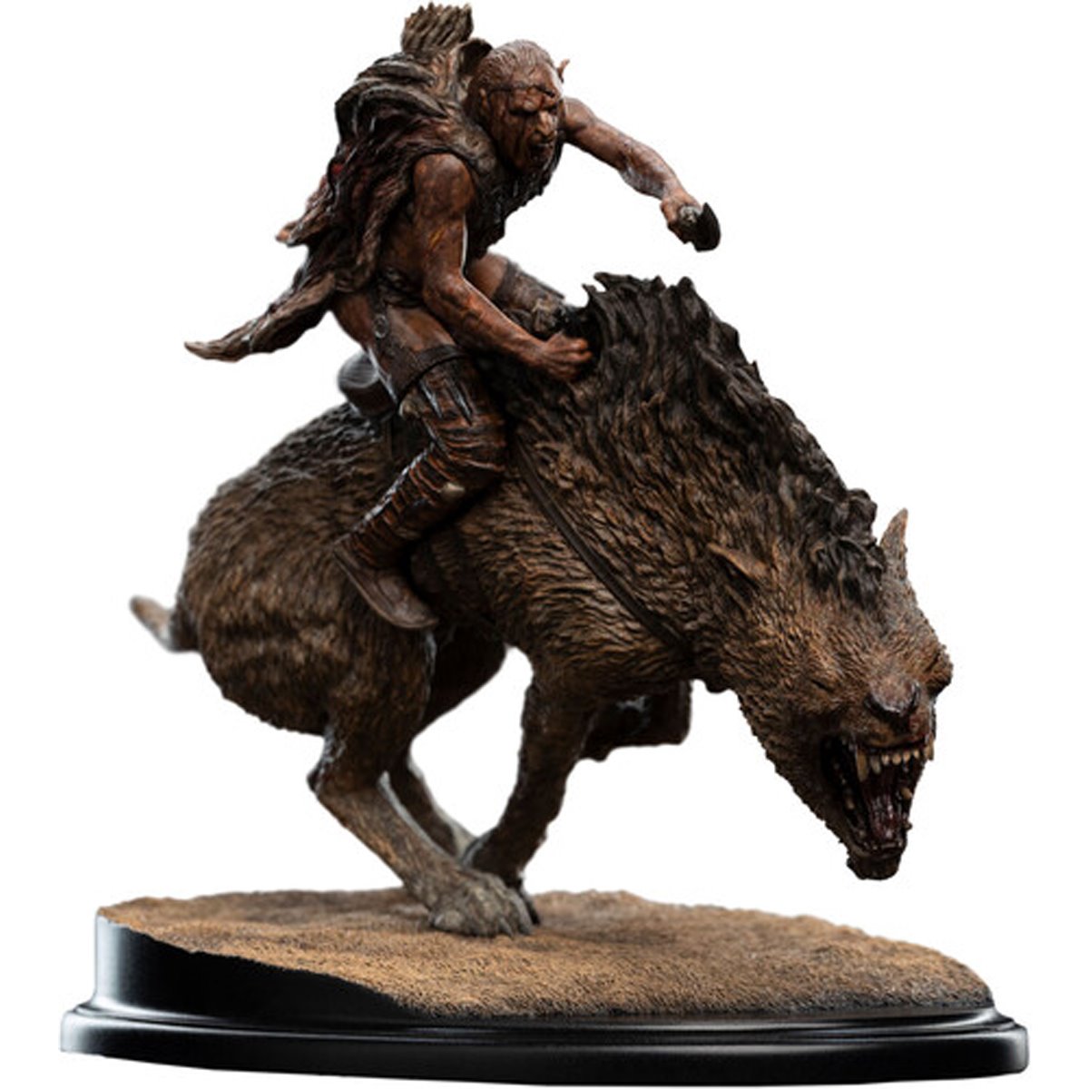 The Lord of the Rings Trilogy Sharku on Warg Miniature Polystone Statue - Image 5