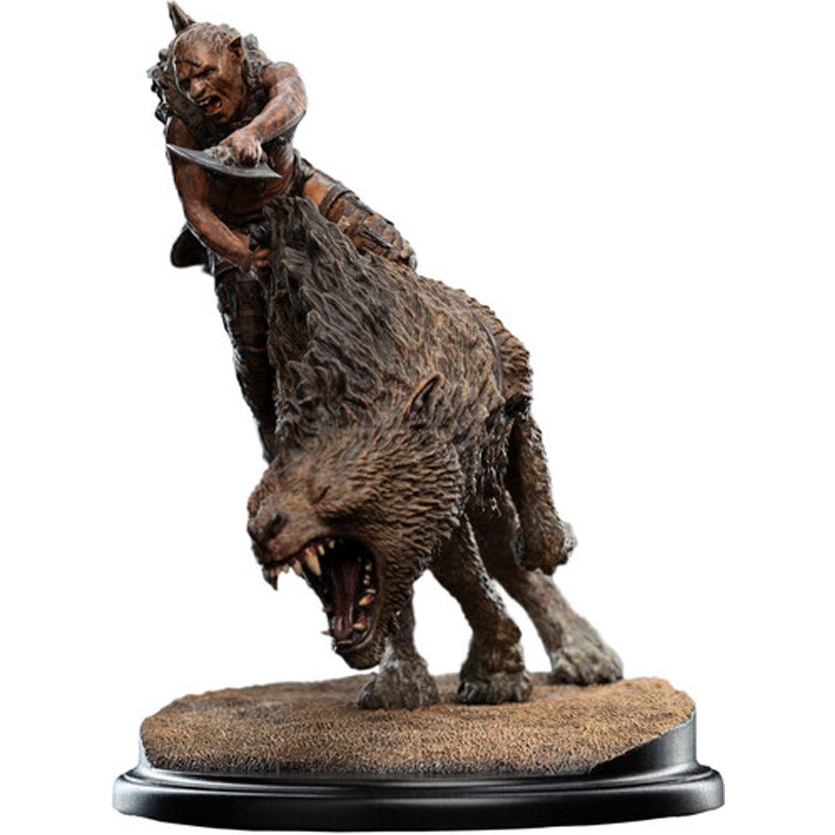 The Lord of the Rings Trilogy Sharku on Warg Miniature Polystone Statue - Image 6