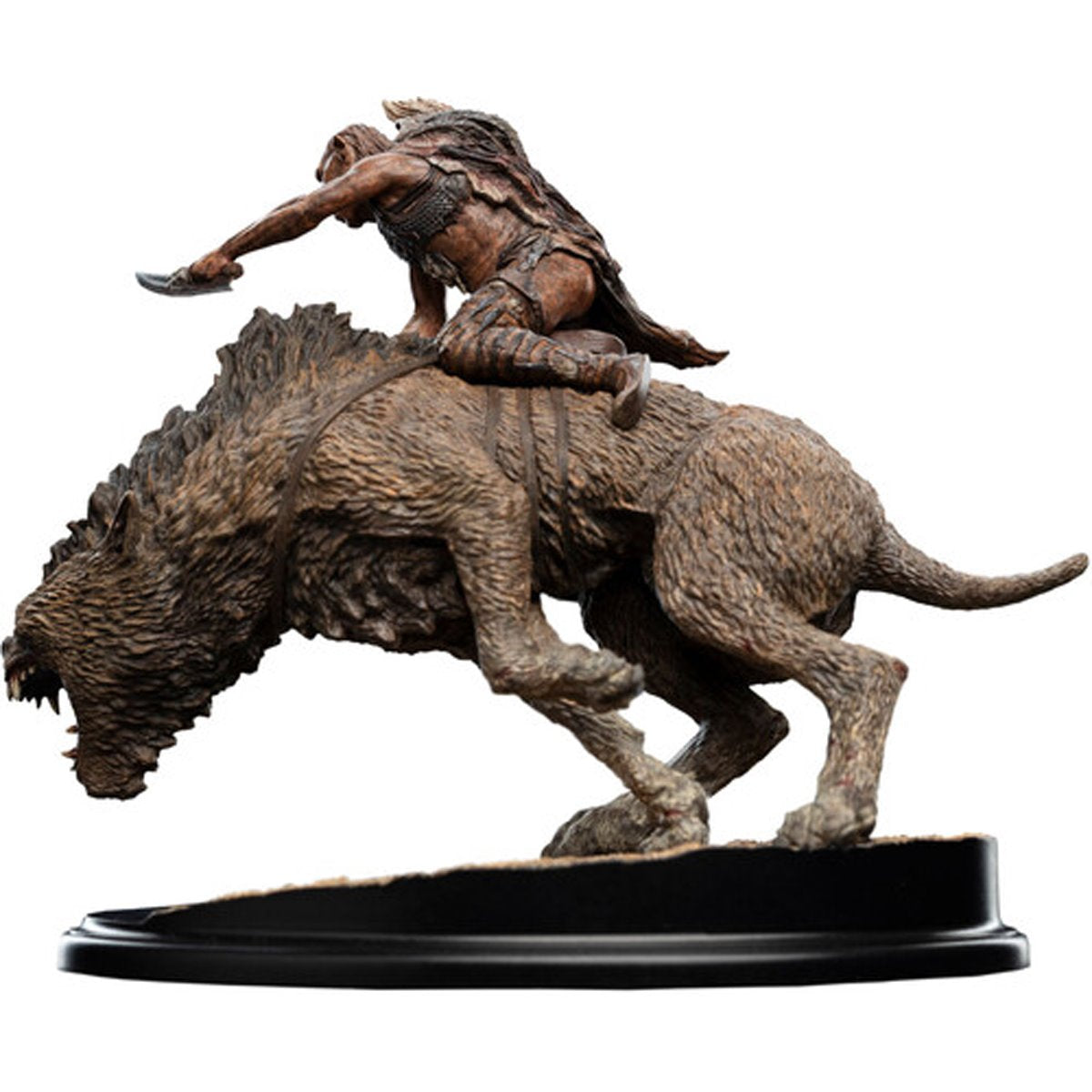 The Lord of the Rings Trilogy Sharku on Warg Miniature Polystone Statue - Image 8