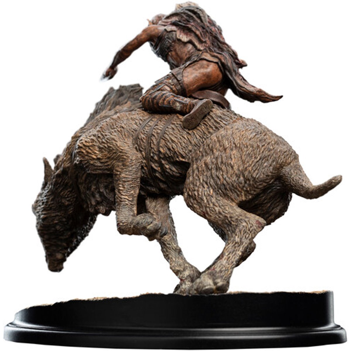 The Lord of the Rings Trilogy Sharku on Warg Miniature Polystone Statue - Image 9