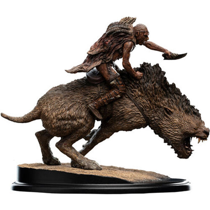 The Lord of the Rings Trilogy Sharku on Warg Miniature Polystone Statue