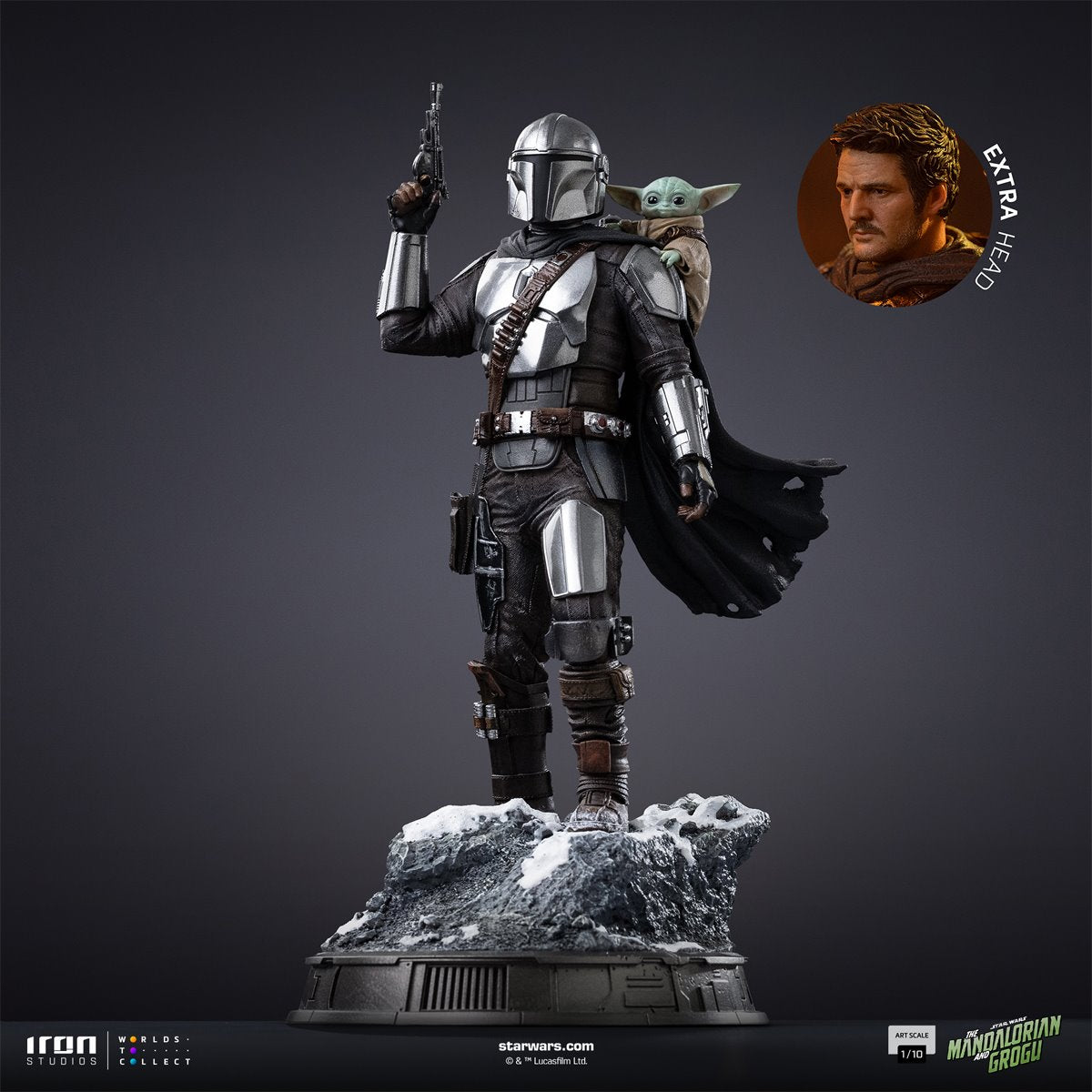 The Mandalorian and Grogu Movie Art Scale 1:10 Limited Edition Statue - Image 2