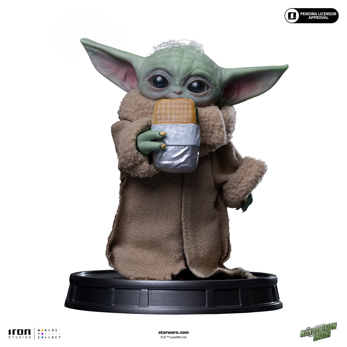 The Mandalorian and Grogu Movie Grogu Food Cart Snack Limited Edition 1:4 Scale Statue - Image 2