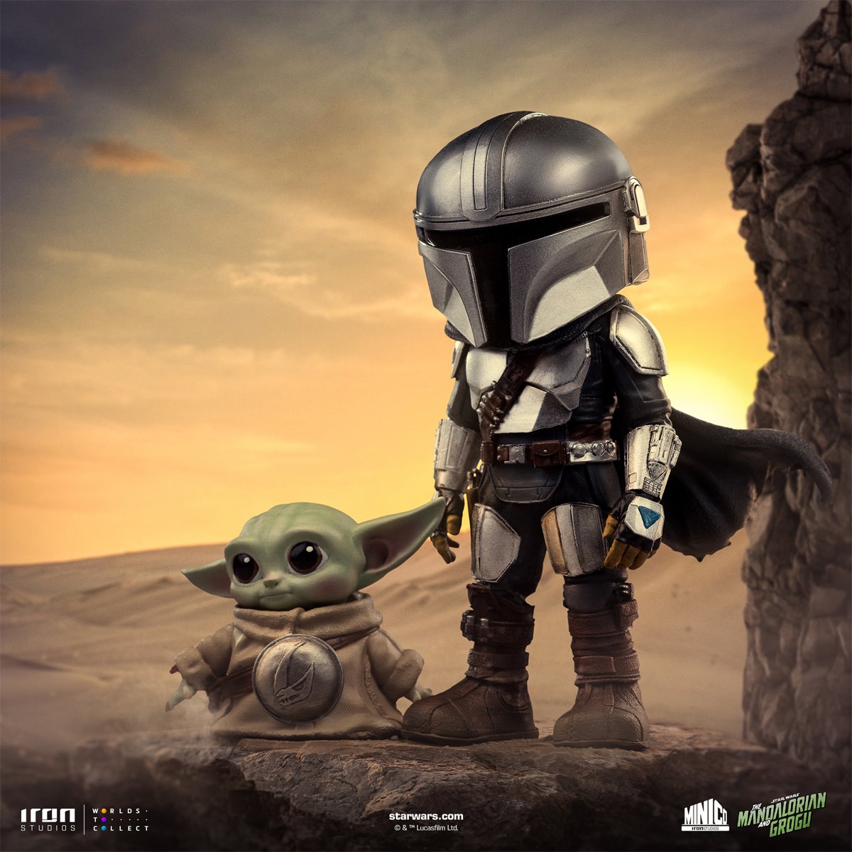 The Mandalorian and Grogu Movie Minico Vinyl Figure - Image 3