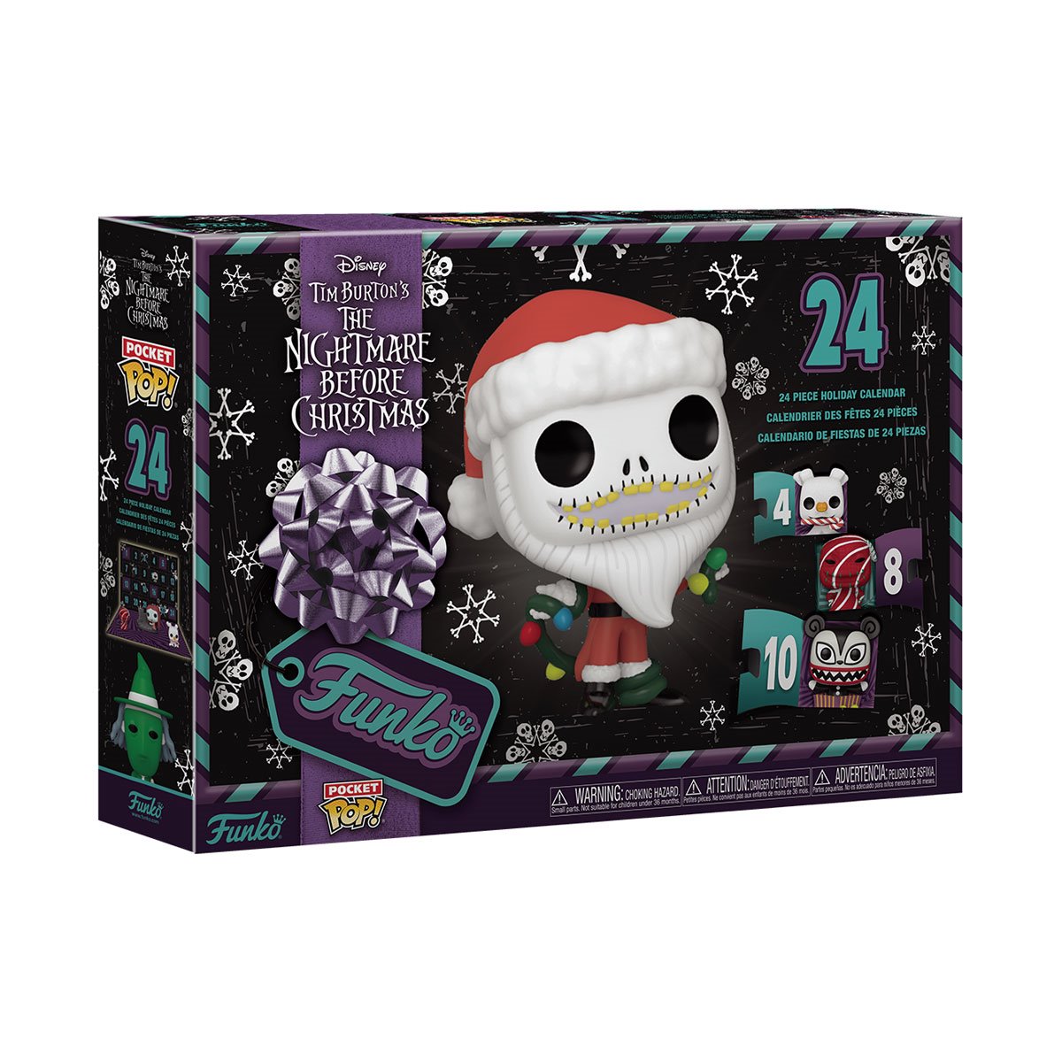 The Nightmare Before Christmas 2025 Edition Funko Pocket Pop! 24-Day Countdown Calendar - Image 2