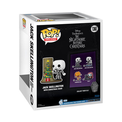 The Nightmare Before Christmas 30th Anniversary Jack Christmas Town Door Deluxe Funko Pop! Vinyl Figure #1360 - Image 3