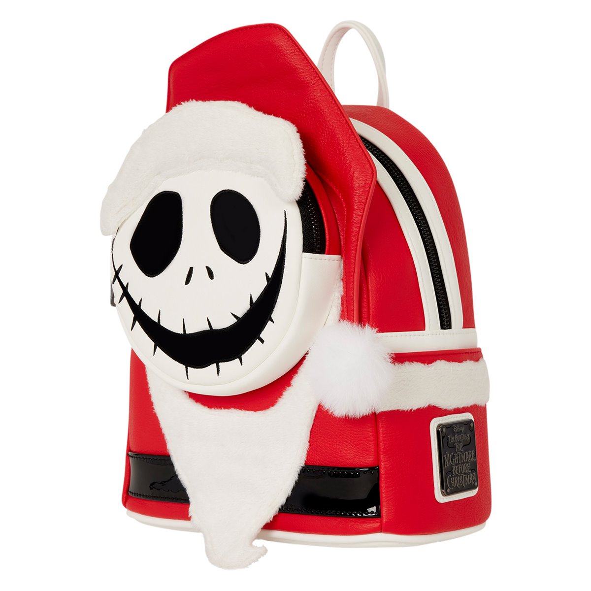 The Nightmare Before Christmas Jack Skellington as Santa Cosplay Mini-Backpack - Image 3