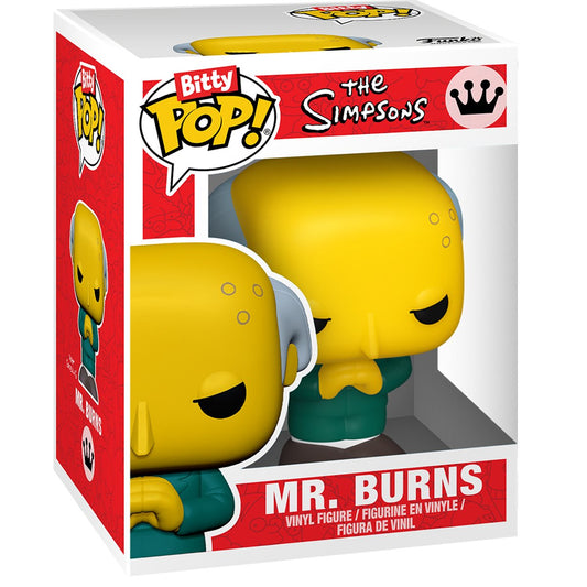 The Simpsons Bart Simpson and Mr. Burns Funko Bitty Pop! Mini-Figure 2-Pack - Image 2