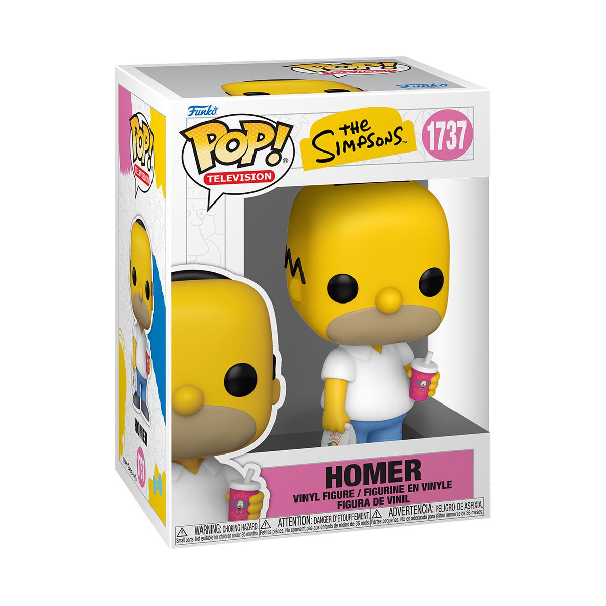 The Simpsons Homer (Wave 11) Funko Pop! Vinyl Figure #1737 - Image 2
