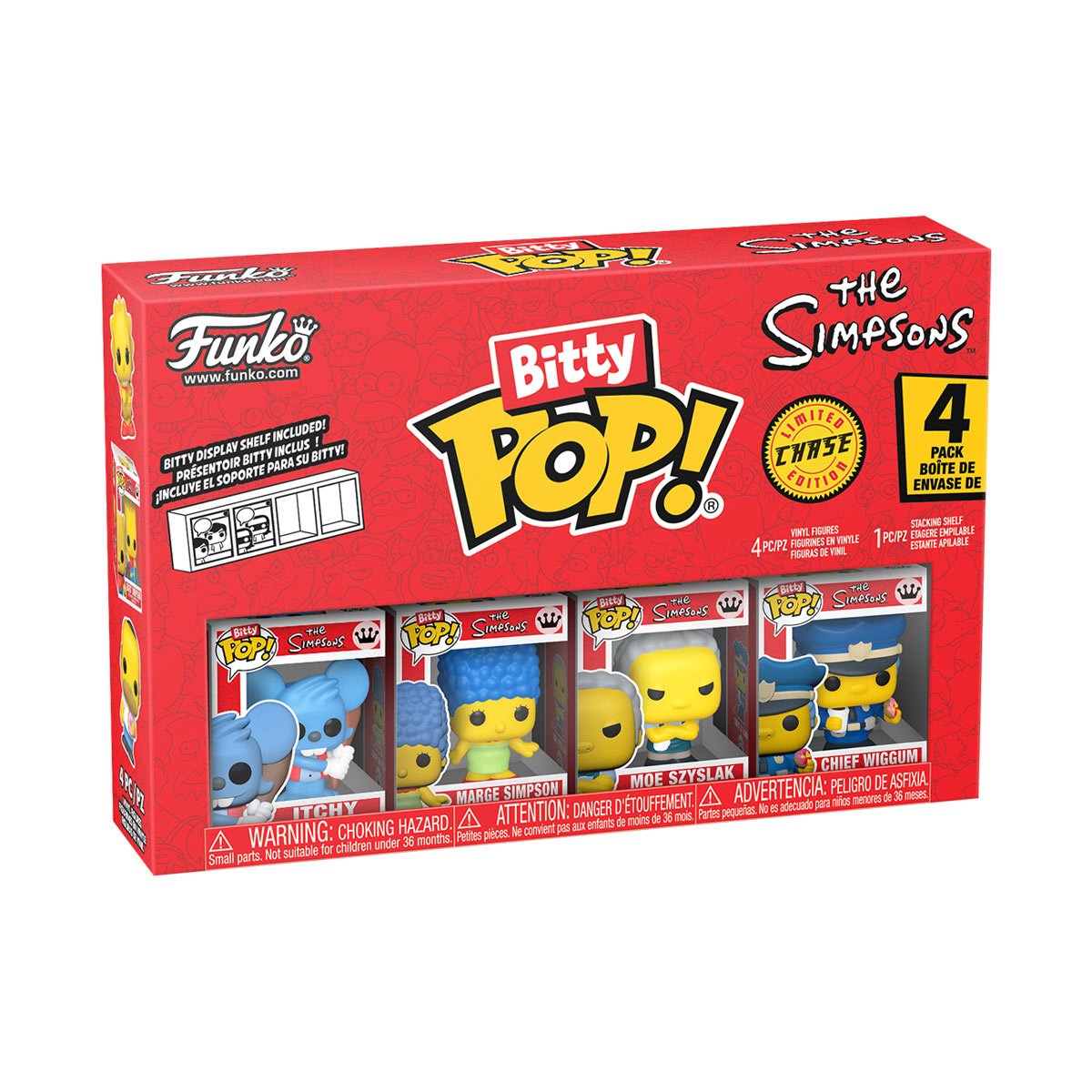 The Simpsons Itchy Funko Bitty Pop! Mini-Figure 4-Pack - Image 7