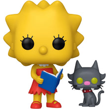 The Simpsons Lisa with Snowball II Funko Pop! Vinyl Figure and Pop! Buddy #1740 - Image 2