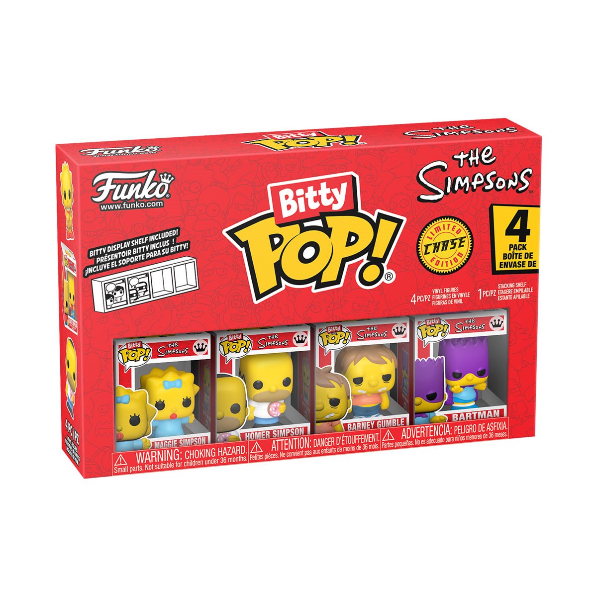 The Simpsons Maggie Simpson Funko Bitty Pop! Mini-Figure 4-Pack - Image 7