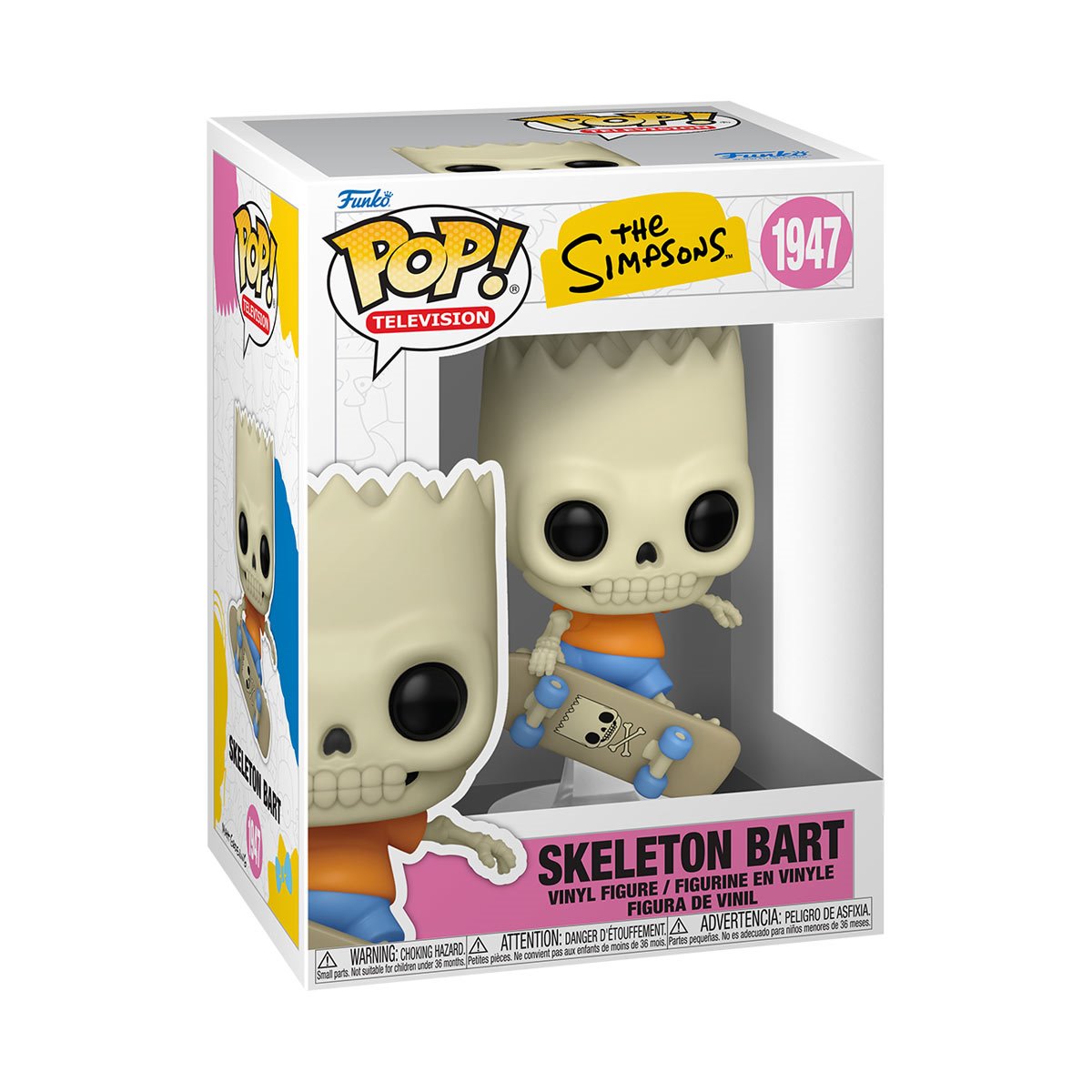 The Simpsons Skeleton Bart Funko Pop! Vinyl Figure #1947 - Image 2