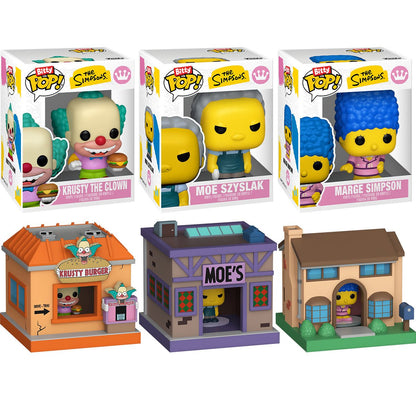 The Simpsons Springfield Funko Bitty Pop! Town 3-Pack - Specialty