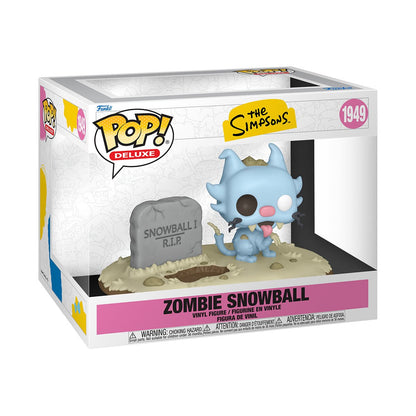 The Simpsons Zombie Snowball Deluxe Funko Pop! Vinyl Figure #1949 - Image 2