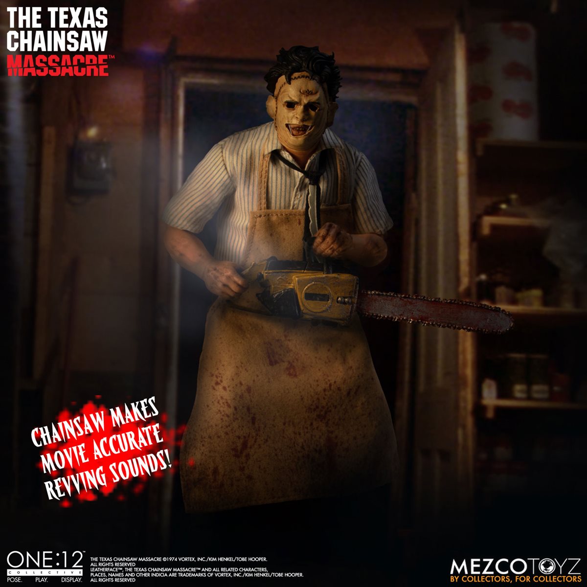 The Texas Chainsaw Massacre (1974): Leatherface One:12 Collective Deluxe Edition Action Figure - Image 4