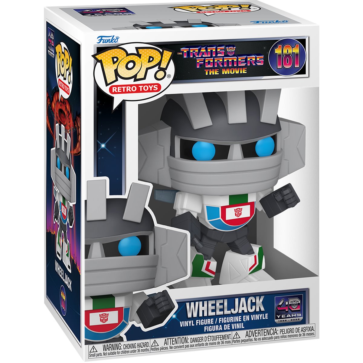 The Transformers: The Movie Wheeljack Funko Pop! Vinyl Figure #181 - Image 2