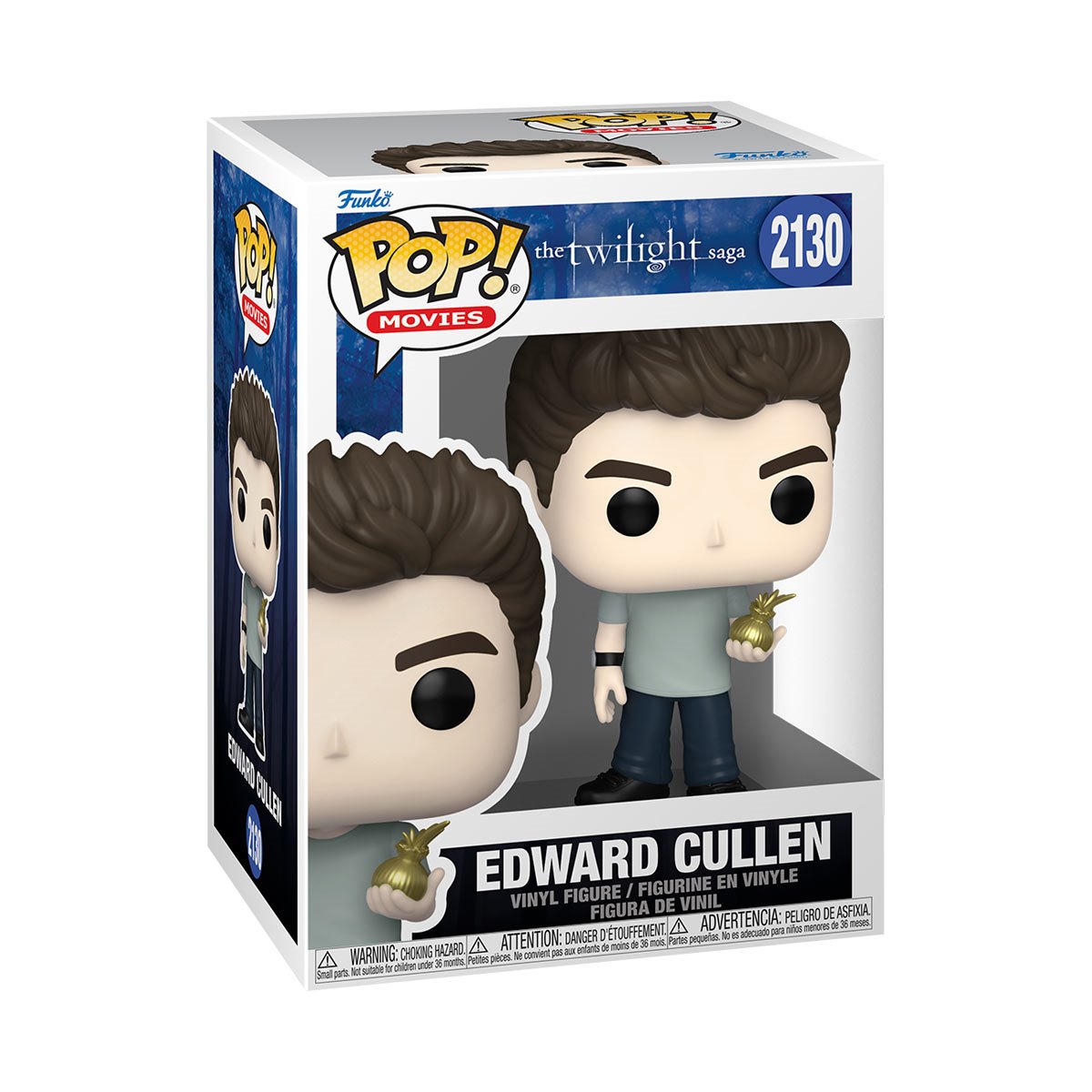 The Twilight Saga Edward Cullen Funko Pop! Vinyl Figure #2130 - Image 3