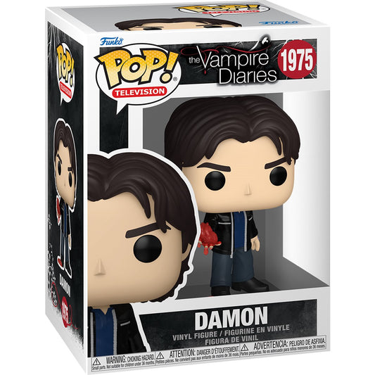 The Vampire Diaries Damon Funko Pop! Vinyl Figure #1975 - Image 2