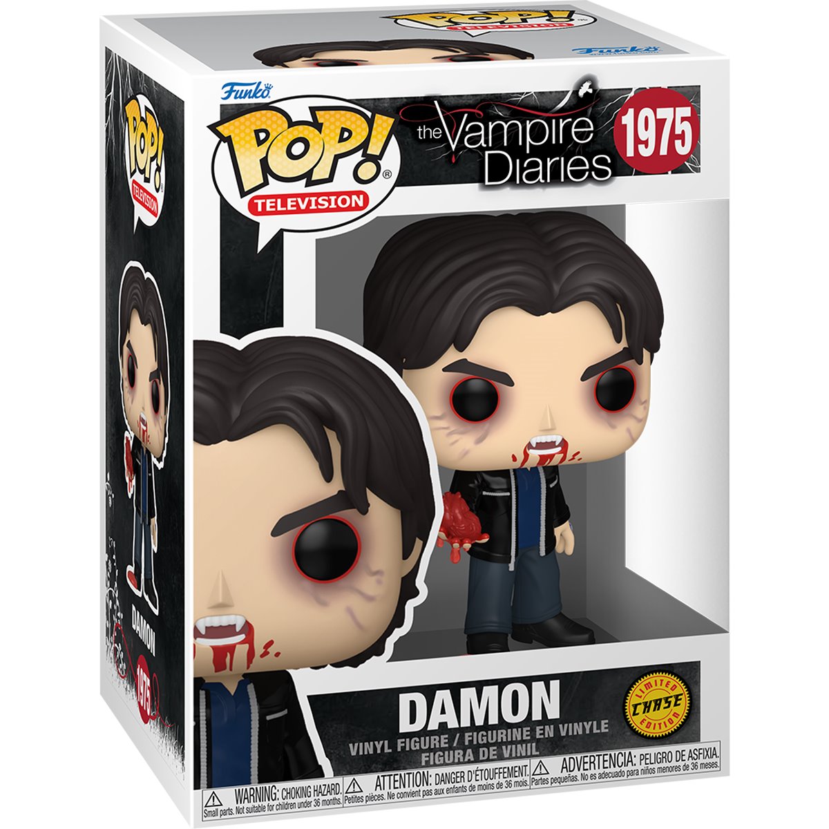 The Vampire Diaries Damon Funko Pop! Vinyl Figure #1975 - Image 3