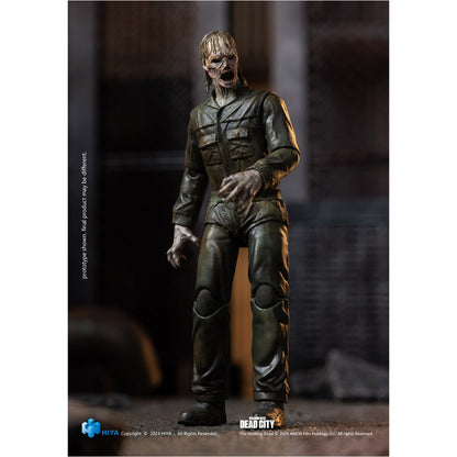 The Walking Dead: Daryl Dixon Dark Eyes Walker Exquisite Mini Series 1:18 Scale Action Figure - Image 6